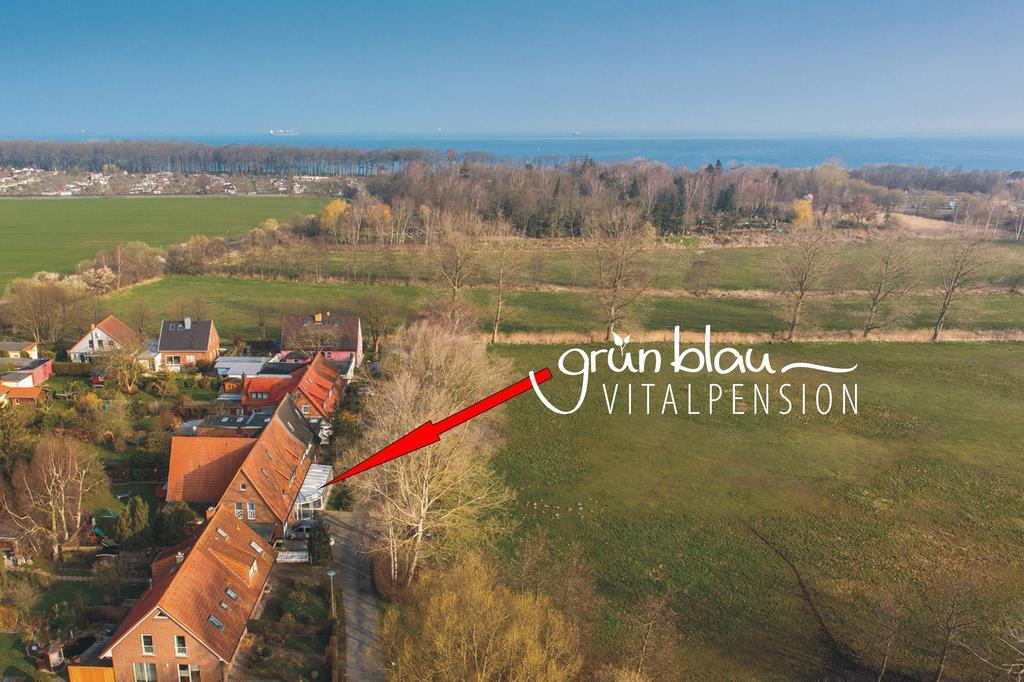 Gruenblau Relax Pension & Apartments Rostock Kültér fotó